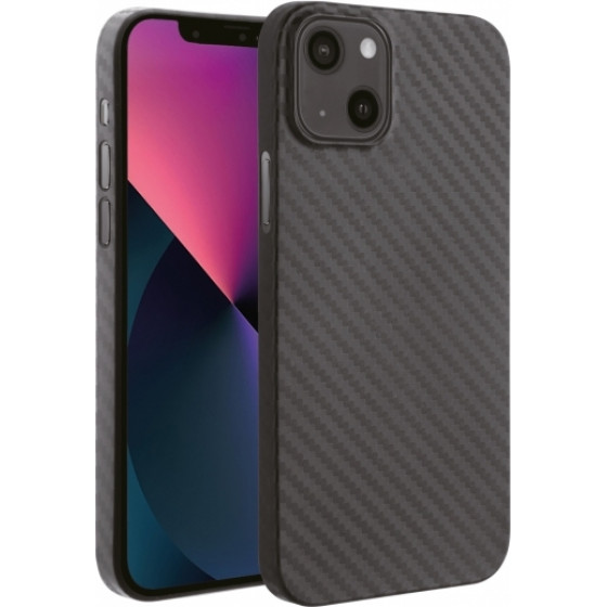 Vivanco Pure Cover Iphone 13 carbon Backcover - (62851)