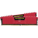 Corsair VENGEANCE LPX 8GB (2 x 4GB) DDR4 DRAM 2666MHz C16 Memory Kit - Red - (CMK8GX4M2A2666C16R)