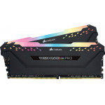 Corsair VENGEANCE RGB PRO 16GB (2 x 8GB) DDR4 DRAM 3200MHz C16 AMD Ryzen Memory Kit Black - (CMW16GX4M2Z3200C16)