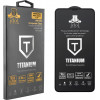 Idol 1991 Tempered Glass Samsung A03s A037 6.5 9H 0.25mm Titanium Semi Curved Full Glue Black - (5205308298288)