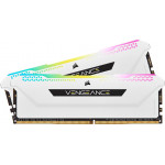 Corsair VENGEANCE RGB PRO SL 16GB (2x8GB) DDR4 DRAM 3600MHz C18 Memory Kit - White - (CMH16GX4M2D3600C18W)