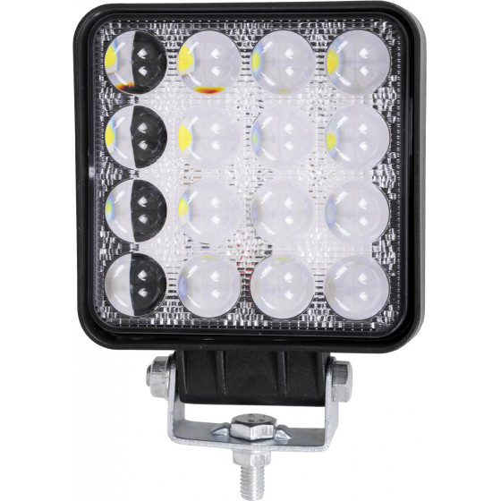 GloboStar PRO Series ��������� �������� - Working Light ��� ���������� & ������� LED CREE XBD 7D 48W 4800lm DC 10-30V ��������� IP65 ����� ����� 6000K - (85408)