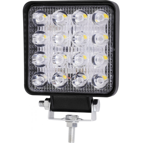 GloboStar PRO Series ��������� �������� - Working Light ��� ���������� & ������� LED CREE XBD 48W 4800lm DC 10-30V ��������� IP65 ����� ����� 6000K - (85407)