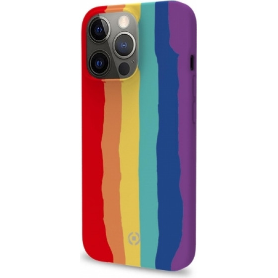 Celly Rainbow Iphone 13 Pro Backcover - (RAINBOW1008)