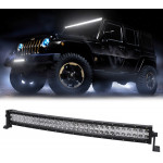 GloboStar PRO Series ����� ��������� - Curved ��� ���������� & ������� LED CREE XBD 180W 18000lm DC 10-30V ��������� IP65 ����� ����� 6000K - (85471)
