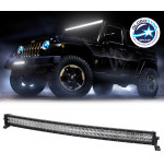 GloboStar PRO Series ����� ��������� - Curved ��� ���������� & ������� LED CREE XBD 240W 24000lm DC 10-30V ��������� IP65 ����� ����� 6000K - (85472)