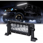 GloboStar PRO Series ����� ���� - Straight ��� ���������� & ������� LED CREE XBD 36W 3600lm DC 10-30V ��������� IP65 ����� ����� 6000K - (85460)