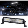 GloboStar PRO Series ����� ���� - Straight TRI-ROW 7D ��� ���������� & ������� LED CREE XBD 162W 16200lm 15� & 60� DC 10-30V ��������� IP65 ����� ����� 6000K - (85481)