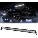 GloboStar PRO Series ����� ���� - Straight TRI-ROW 7D ��� ���������� & ������� LED CREE XBD 540W 54000lm 15� & 60� DC 10-30V ��������� IP65 ����� ����� 6000K - (85484)