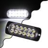 GloboStar PRO Series ����� �������� �������� ����������� ��� ���������� & ������� �������� STROBE LED SMD 3030 12W DC 12-24V ��������� IP65 ����� ����� 6000K - (85263)