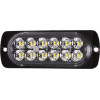 GloboStar PRO Series ����� �������� �������� ����������� ��� ���������� & ������� �������� STROBE LED SMD 3030 12W DC 12-24V ��������� IP65 ����� ����� 6000K - (85263)