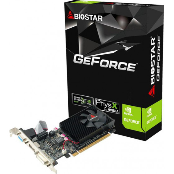 Biostar VGA GeForce G210 VN2103NHG6, DDR3 1GB, 64bit - (VN2103NHG6-SBARL-BS2)