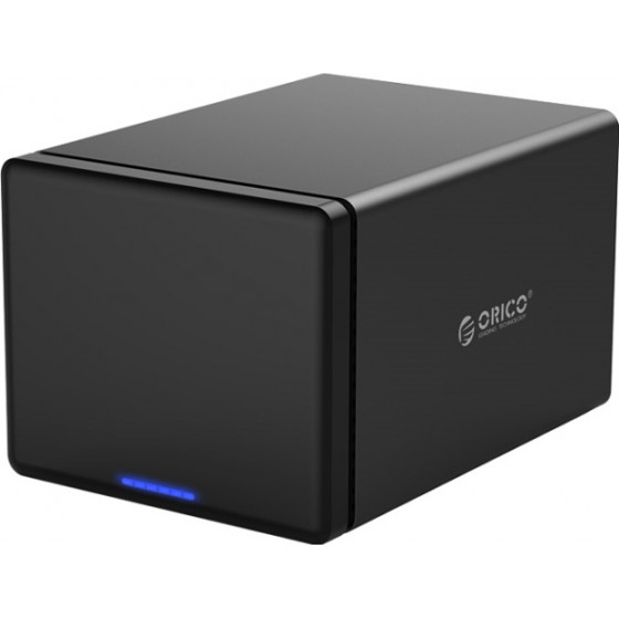 Orico ��������� ���� ��� 5x 3.5 HDD NS500RU3 USB3.0 5Gbps 80TB ����� - (NS500RU3-EU-BK-BP)