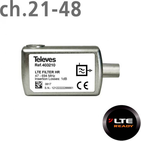 Televes 403210 ������ LTE 5G (ch.21-48) TV