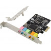 Powertech ����� ��������� PCIe �� 6x channel audio CM8738 - (ST17)