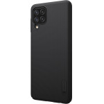 Nillkin Super Frosted Shield Case Samsung A22 4G Black Backcover - (N3813)