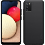 Nillkin Super Frosted Shield Case Samsung A03s Black Backcover - (N4117)