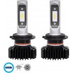 GloboStar H7 X1 Line KIT ������� �������� ����������� & �������� 3nd Generation Can-Bus Series LED CREE CXB 100W 14000lm DC 9-32V ��������� IP66 ����� ����� 6000K - (85637)