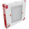 Avide LED Ceiling Lamp Recessed Panel Square ALU 18W WW 3000K - (ACRPWW-S-18W-ALU)