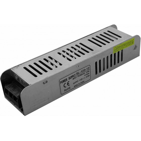 Avide LED Strip 24V 120W IP20 Slim Power Supply - (ABLSPS24V-120W-IP20-S)