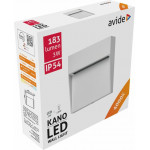 Avide Outdoor Step Lamp Kano LED 3W NW IP54 10.5cm - (AOLS3WLED-KAS)