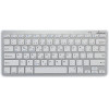 MediaRange Compact-sized Bluetooth 5.0 keyboard with 78 ultraflat keys Silver - (MROS132-GR)