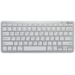MediaRange Compact-sized Bluetooth 5.0 keyboard with 78 ultraflat keys Silver - (MROS132-GR)