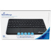 MediaRange Compact-sized Bluetooth Keyboard with 78 ultraflat keys and touchpad (Black) - (MROS130-GR)