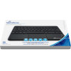 MediaRange Compact-sized Bluetooth Keyboard with 78 ultraflat keys and touchpad (Black) - (MROS130-GR)