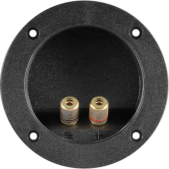 Powertech ��������� ������ 6mm � banana plug 4mm ����� - (CAB-V036)
