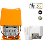 Televes 568010 NanoKom Kit ��������� ����� 5G LTE + PSU 24V UHF/UHF/VHF