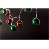Entac Christmas Indoor Colorful Ball 55mm Light 10LED 3000K 1.65m (2AA excl.) - (ECL-CCBD-10WW)
