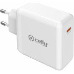 Celly Travel Charger Pd 65W Gan White - (TC1C65WGANWH)