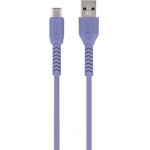 Maxlife Usb To Type C Data Cable 1m 3A Purple - (MXUC-04CU)