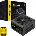 Segotep GM750W GP Series 80 Plus Certified Gaming Full modular Power Supply with Silent 120mm fan - (313011002930)