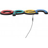 GloboStar ��������� ������� ������� �������� NEON LED �������� Animated OPEN 30W AC 230V �� �������� On/Off ��� �������� ����������� IR ������� - ������� - ������� - ������� - (85856)