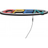 GloboStar ��������� ������� ������� �������� NEON LED �������� Animated Ovale OPEN 30W AC 230V �� �������� On/Off ��� �������� ����������� IR ����� - ������� - ������� - ������� - ������� - (85858)