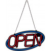 GloboStar ��������� ������� ������� �������� NEON LED �������� Animated Ovale OPEN 30W AC 230V �� �������� On/Off ��� �������� ����������� IR ���� - ������� - (85860)