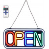 GloboStar ��������� ������� ������� �������� NEON LED �������� Animated Square OPEN 30W AC 230V �� �������� On/Off ��� �������� ����������� IR ����� - ������� - ������� - ������� - ������� - (85857)