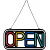GloboStar ��������� ������� ������� �������� NEON LED �������� Animated Square OPEN 30W AC 230V �� �������� On/Off ��� �������� ����������� IR ����� - ������� - ������� - ������� - ������� - (85857)