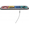 GloboStar ��������� ������� ������� �������� NEON LED �������� Animated Square OPEN 30W AC 230V �� �������� On/Off ��� �������� ����������� IR ����� - ������� - ������� - ������� - ������� - (85857)