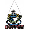 GloboStar ��������� ������� ������� �������� NEON LED �������� COFFEE 30W AC 230V �� �������� On/Off ����� - ������� - ������� - ������� - ������� - (85855)