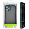 Lime ���� Iphone 12 Pro Max 6.7 Hardshell Fusion Camera Guard Dark Green With Yellow Keys - (5205308300318)