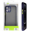 Lime ���� Iphone 12 Pro Max 6.7 Hardshell Fusion Camera Guard Blue With Yellow Keys - (5205308300301)