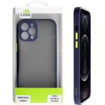 Lime ���� Iphone 12 Pro Max 6.7 Hardshell Fusion Camera Guard Blue With Yellow Keys - (5205308300301)