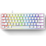Razer HUNTSMAN MINI MERCURY 60% Linear Red Opto Mechanical Switch Gaming Keyboard - US Layout - (RZ03-03390400-R3M1)