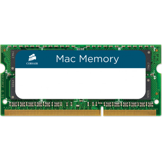 Corsair Mac Memory 4GB Dual Channel DDR3 SODIMM Memory Kit - (CMSA4GX3M1A1066C7)