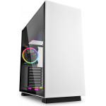 Sharkoon Pure Steel RGB White PC Case - (PURESTEELRGBWH)