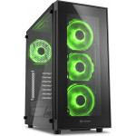 Sharkoon TG5 Green PC Case - (TG5GREEN)