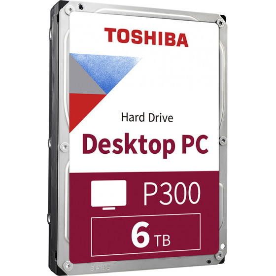 Toshiba P300 - High-Performance Hard Drive 3.5 6TB (SMR) - (HDWD260UZSVA)